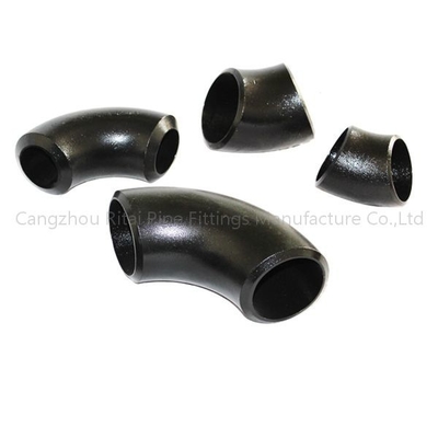 SMLS legen 80 schwarze Fitting A53 GR.B Sch40 Hochdruck-LR der 45 Grad-Ellbogen fest
