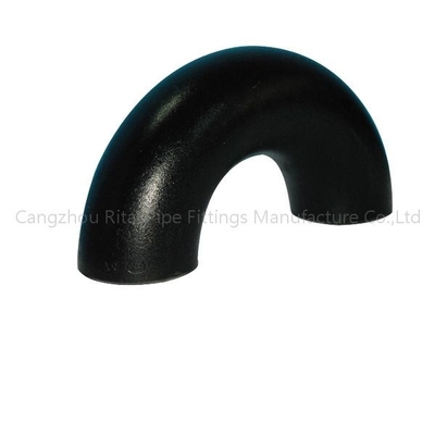 ASME B16.9 legen 40 schwarzen langen Radius der Fittings-A234 der 180 Grad-Ellbogen fest
