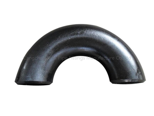 JIS A234 schweißte Grad 45 des Fittings-langen Radius-Ellbogen-90 der 180 Grad-Stahl