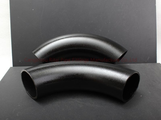 DIN2605 langer Biegungs-Rohr Sch 80 des Radius-90 LÄRM-BS EN10253 ST37.2 Kohlenstoff 3D 5D