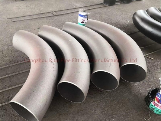 Stahlrohranschlüsse ASME B16.28 2D 5D 6D 8D 9D 10D 4 Zoll 90 Grad-Biegung