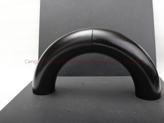Rohrbogen A53Gr.B LR 3D 22,5 45 90 120-Grad-Schwarzes für Erdöl