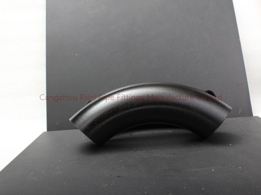 Rohrbogen A53Gr.B LR 3D 22,5 45 90 120-Grad-Schwarzes für Erdöl