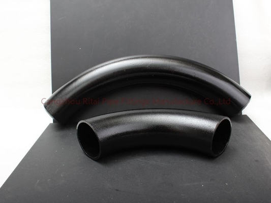 Rohrbogen A53Gr.B LR 3D 22,5 45 90 120-Grad-Schwarzes für Erdöl