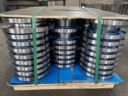 150LB schmiedete Ventil-Industrie des Stahlflansch-lange schweißende Hals-ASTM A105 A105N