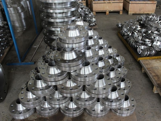 150LB schmiedete Ventil-Industrie des Stahlflansch-lange schweißende Hals-ASTM A105 A105N