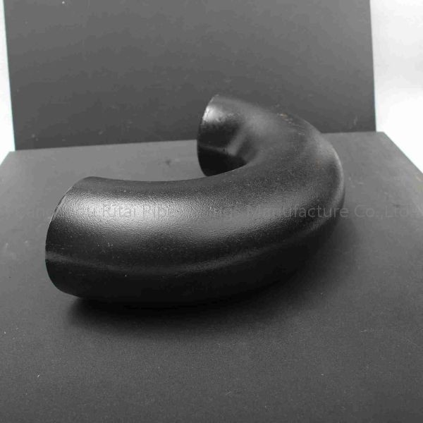 ASME B16.9 legen 40 schwarzen langen Radius der Fittings-A234 der 180 Grad-Ellbogen fest
