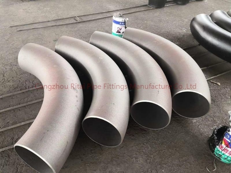 Stahlrohranschlüsse ASME B16.28 2D 5D 6D 8D 9D 10D 4 Zoll 90 Grad-Biegung