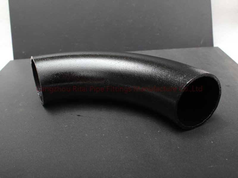 Rohrbogen A53Gr.B LR 3D 22,5 45 90 120-Grad-Schwarzes für Erdöl